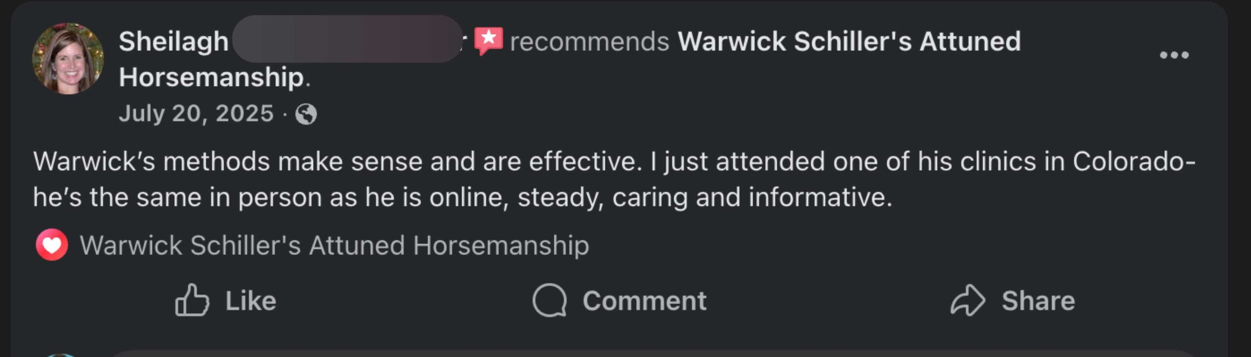 Member testimonial image