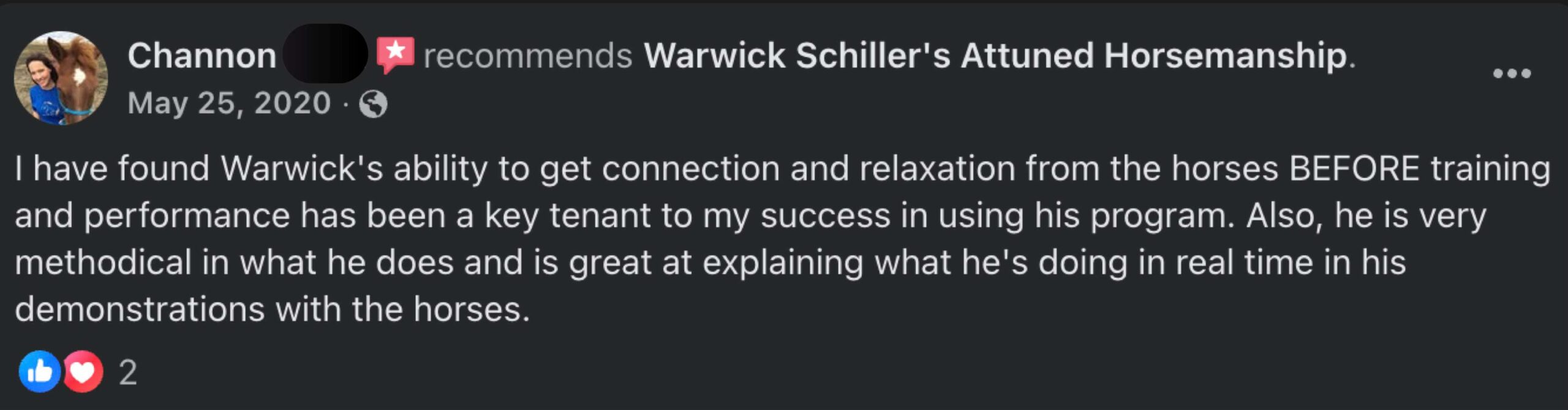 Member testimonial image