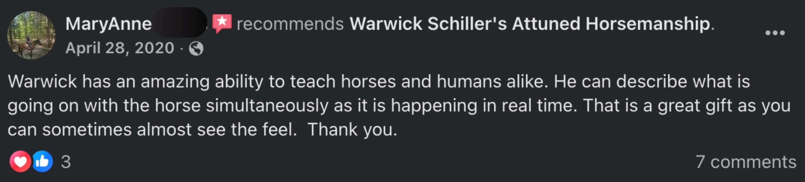 Member testimonial image