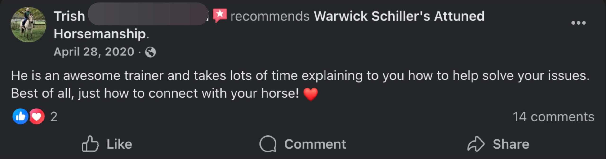 Member testimonial image